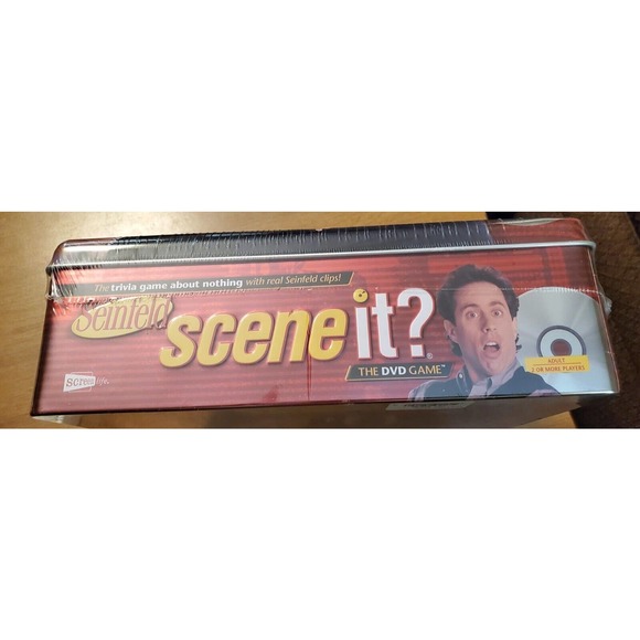 Seinfeld Scene It? The DVD Game Deluxe New factory sealed tin never opened - Picture 7 of 10